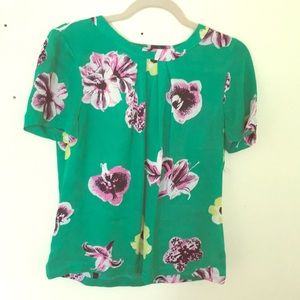 J. Crew Punk Floral Top - 6